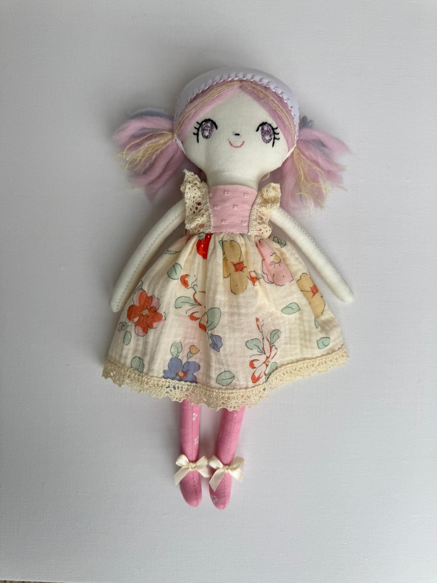 Vintage Style Doll Ari | Handmade Cloth Doll  | Dolls From The Stars